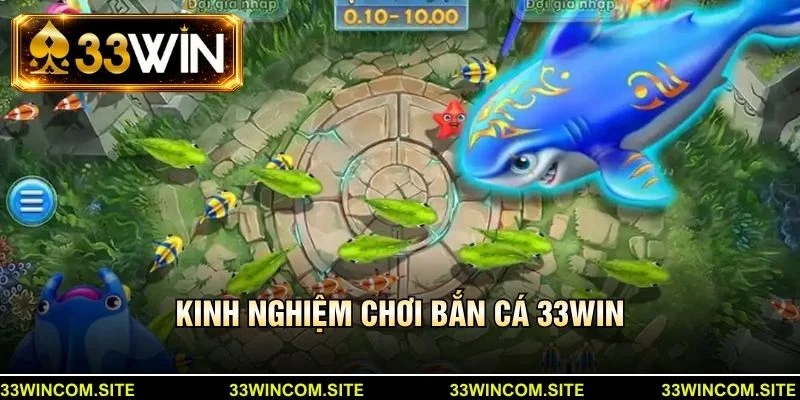 Kinh nghiệm chơi bắn cá 33win